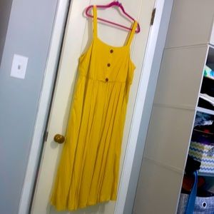 torrid yellow dress